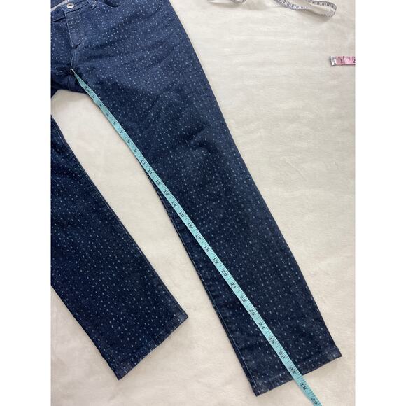 Adriano Goldschmied The Stevie Ankle Slim Straight Lyocell Blend Jeans Size 29 - Picture 7 of 7